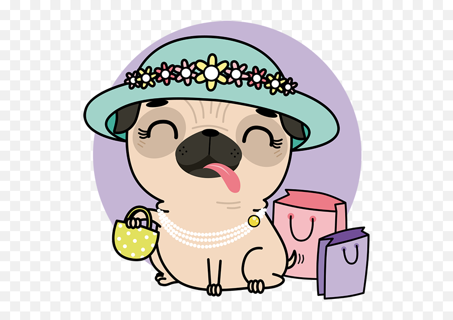 Pugs Kisses - Happy Emoji,Tanuki Emoji
