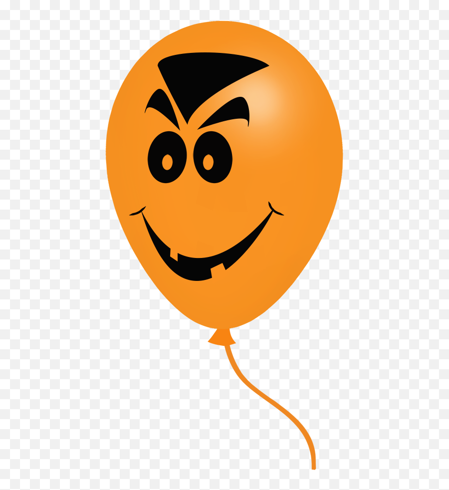 Balloon Clipart - Halloween Balloons Clipart Emoji,Vampire Emoticon Facebook