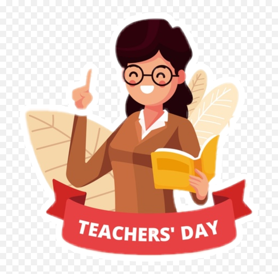 Teacher Teacherday Sticker - Day Animado Emoji,Teacher Emoji Stickers