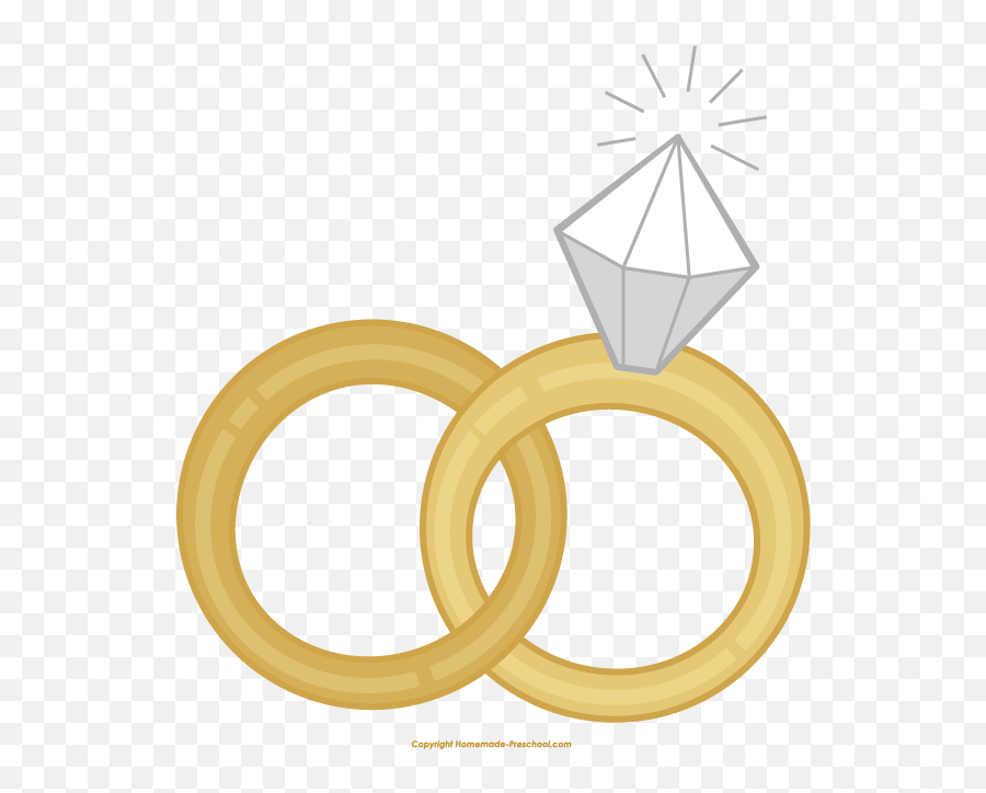 Engagement Clipart Bride Groom Ring Picture 1011601 - Clipart Wedding Rings Transparent Background Emoji,Engagement Ring Emoji