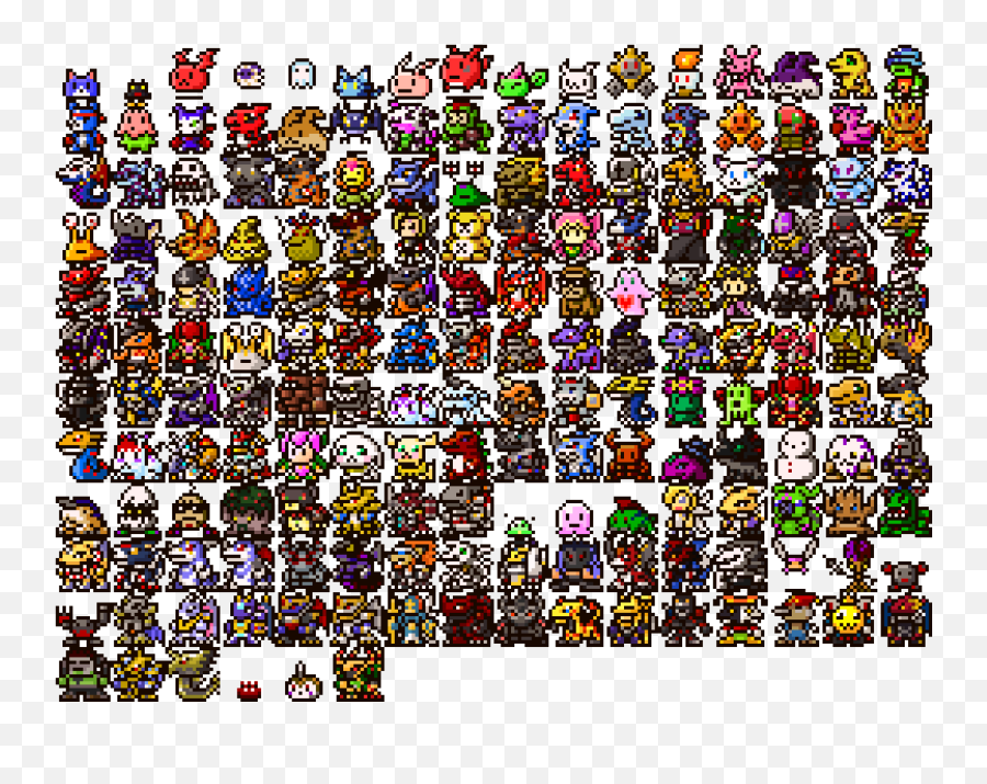 Digimon 8 Bit Sprites - 8 Bit Digimon Sprites Emoji,Digimon Redigitized Emotion Symbles