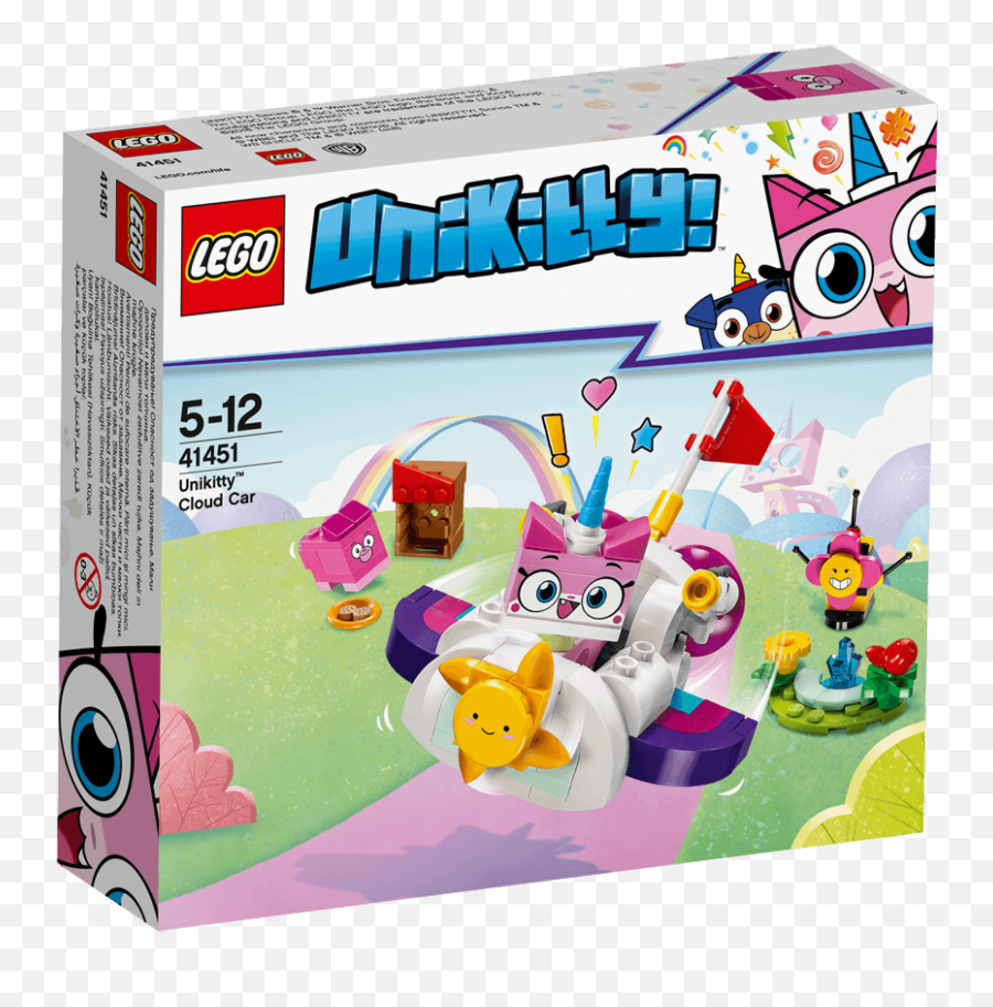 Cloud Car 41451 - Set Lego Unikitty Emoji,Unikitty Hiding Emotions