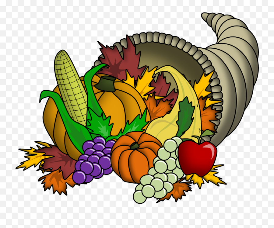Free Thanksgiving Cornucopia Png - Cornucopia Clipart Png Emoji,Cornucopia Or Horn Of Plenty Emoticon To Copy + Paste
