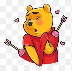 Winnie - Winnie Pooh Sticker Whatsapp Emoji,What Happened In Winnie The Pooh Emojis
