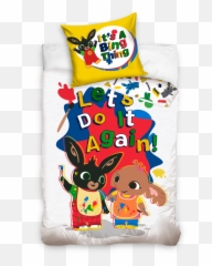 Bing Bunny Bing Bunny Single Duvet - Povleceni 90 120 Dtské Emoji,Panda Emoji Pillow