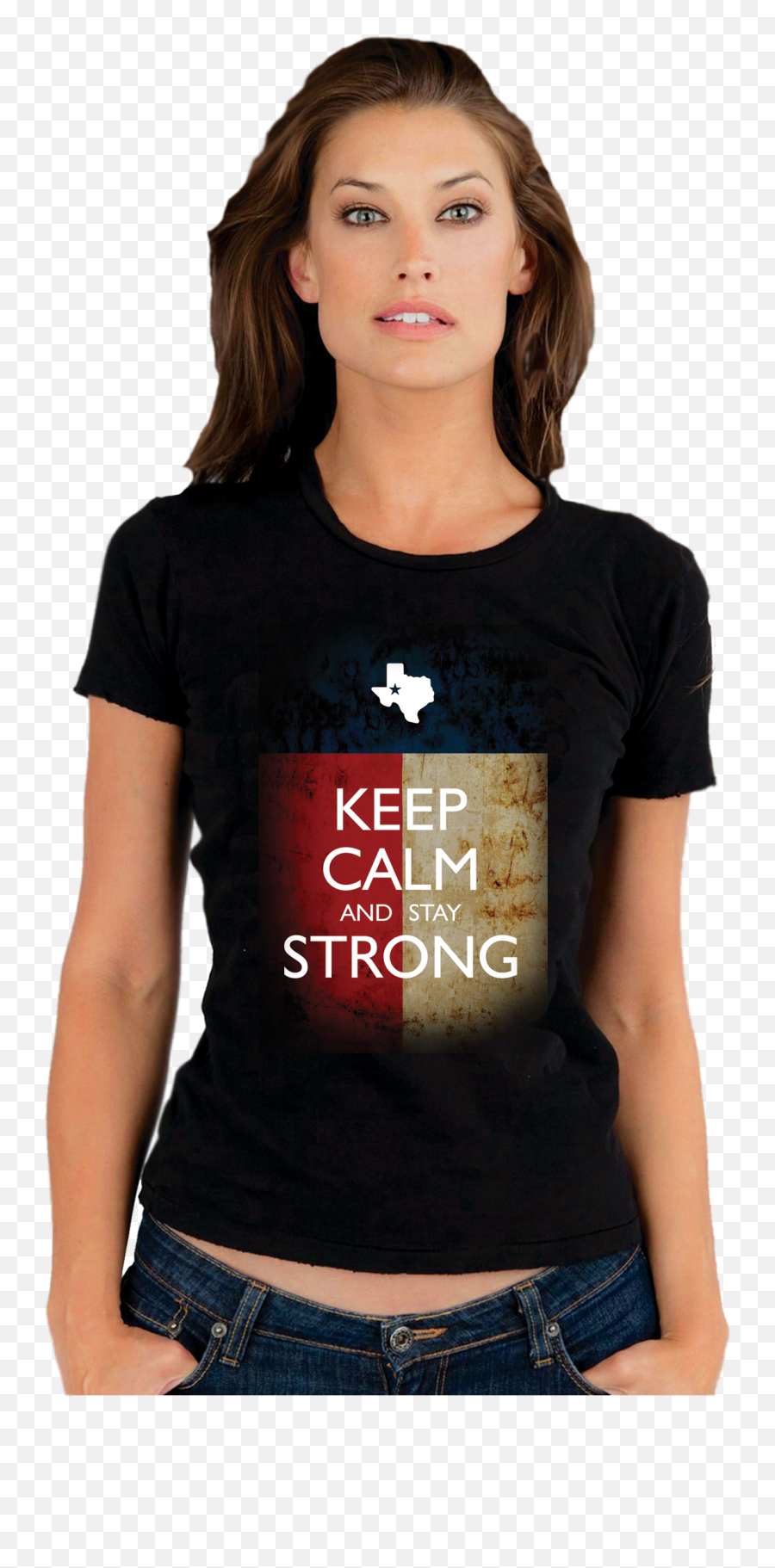 Keep Calm And Stay Strong Texas Emoji,Stay Strong Face Text Emoticon