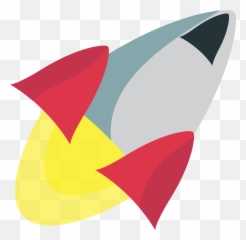Rocket Emoji Clipart - Vertical,Rocket Emoji Png