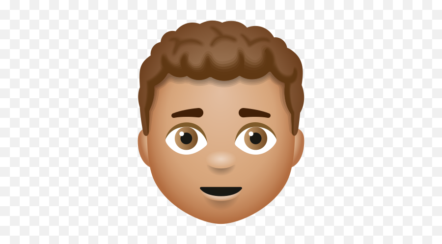 Man Curly Hair Medium Skin Tone Icon - Icons8 Woman Medium Skin Emoji,Medium Skin Tone Elf Emoji