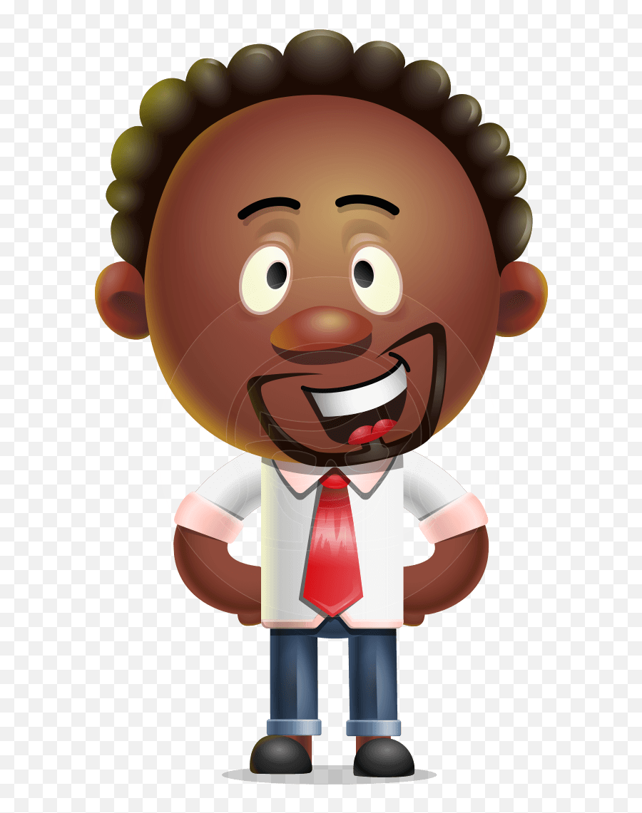 Cute African American Man Cartoon 3d - Afro Cartoon Man Transparent Emoji,Cute Laughing Emotion Cartoon