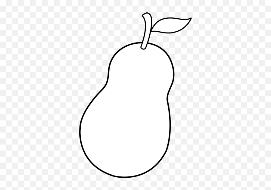 Prickly Pear Cartoon - Clip Art Of Pear Outline Emoji,Prickly Pear Emoticon Meaning