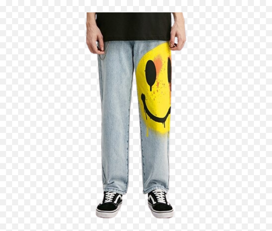 Pants U2013 Inflation Studio - Pants Custom Smiley Face Emoji,Sad Emoticon Sweatshirt