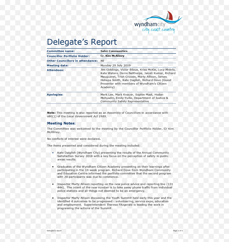 Agenda Of Ordinary Council Meeting - Document Emoji,Agenda Format Emotion Position Presenter