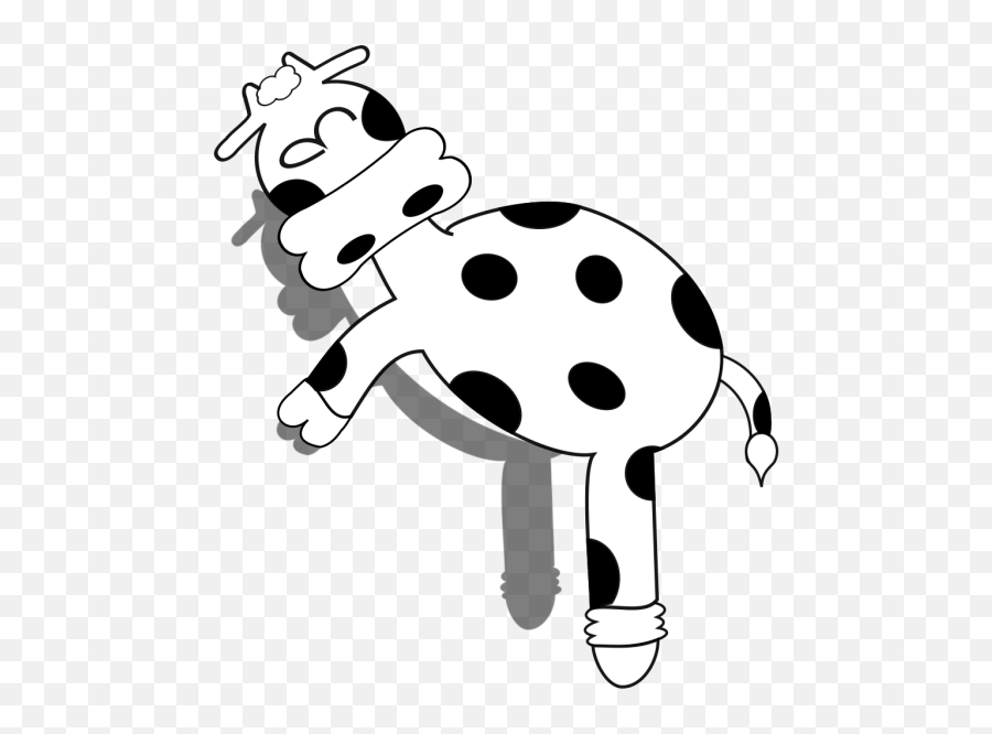 Sleeping Cow Png Svg Clip Art For Web - Download Clip Art Sleeping Cow Emoji,Cow And Man Emoji