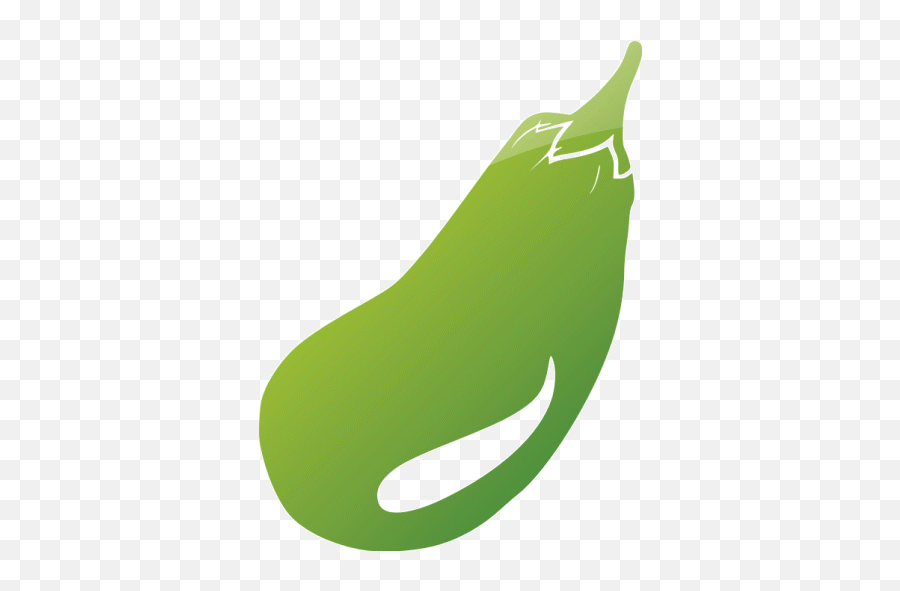Web 2 Green Eggplant Icon - Free Web 2 Green Vegetables Orange Egg Plant Png Emoji,All Facebook Emoticons Jalapeno