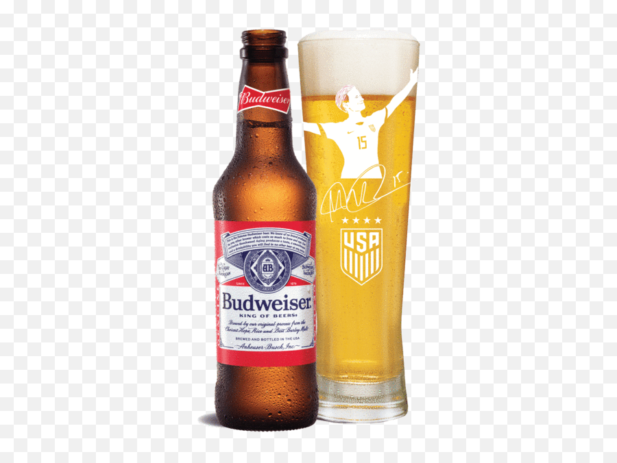 Budweiser X Megan Rapinoe Beer Glass Emoji,Empty Beer Glass Emoticon