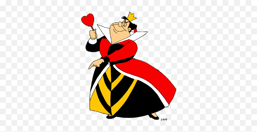 Red Queen Alice In Wonderland Clipart - Clipartix Queen Of Hearts Easy Drawing Emoji,Alice In Wonderland Emojis