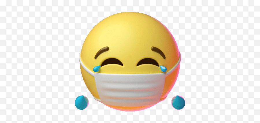 Laughing Happytears Gif - Laughing Happytears Mask Happy Emoji,Giggling Emoticon