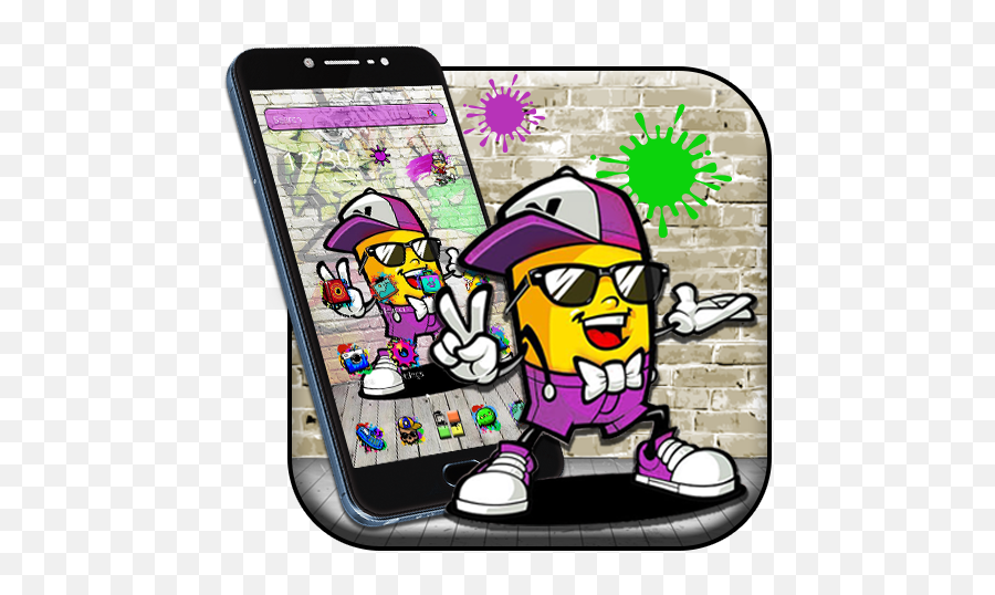 Cool Graffiti Theme Apk Download For Windows - Latest Iphone Emoji,Heart Emoji Andriod