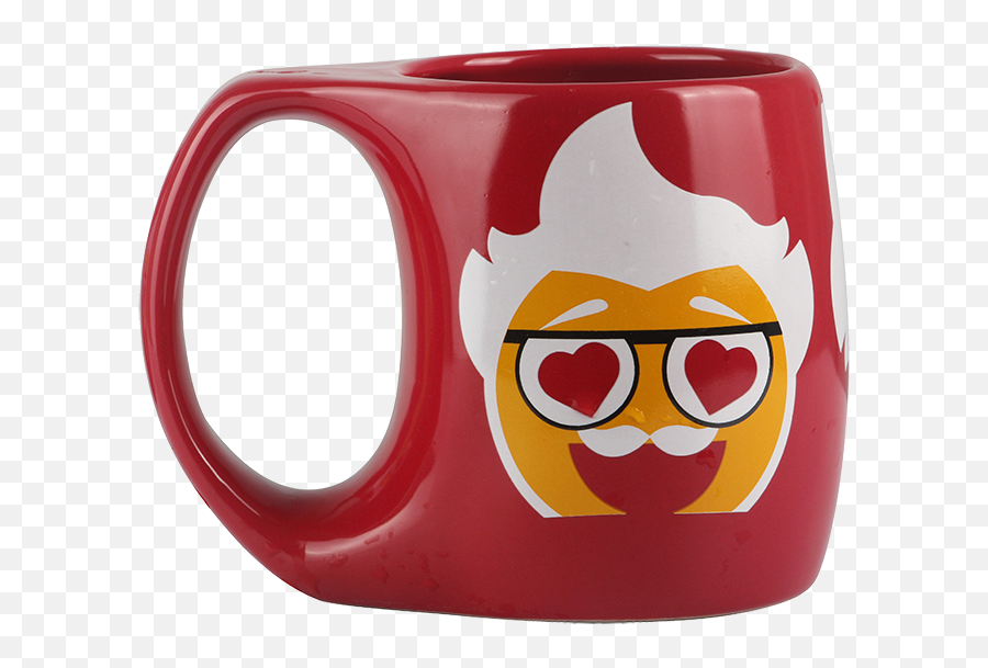 Wholesale Different Color Blank Sublimation Ceramic Emoji,Emoticon For Mug Of Beer