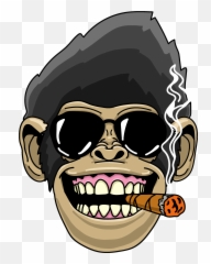 Monkey Smoking Cigar Tote Bag Teeshirtpalace Emoji,Monkey Headphones Emoji