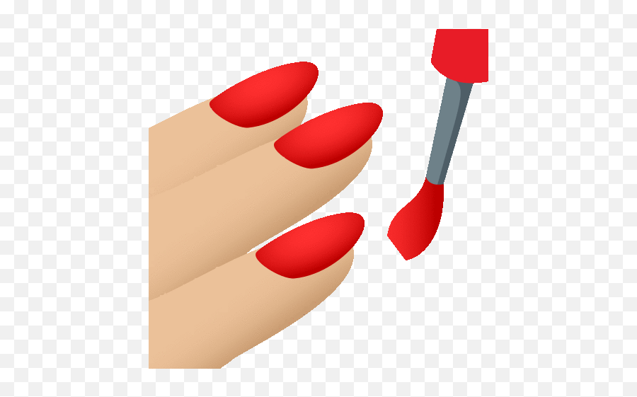 Nail Polish Joypixels Sticker - Nail Polish Joypixels Emoji,Vanish Emoji