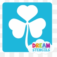 Three - Leaf Clover Shamrock Glitter Tattoo Stencil Hp52 5pc Pack Emoji,4 Leaf Clover Emoji