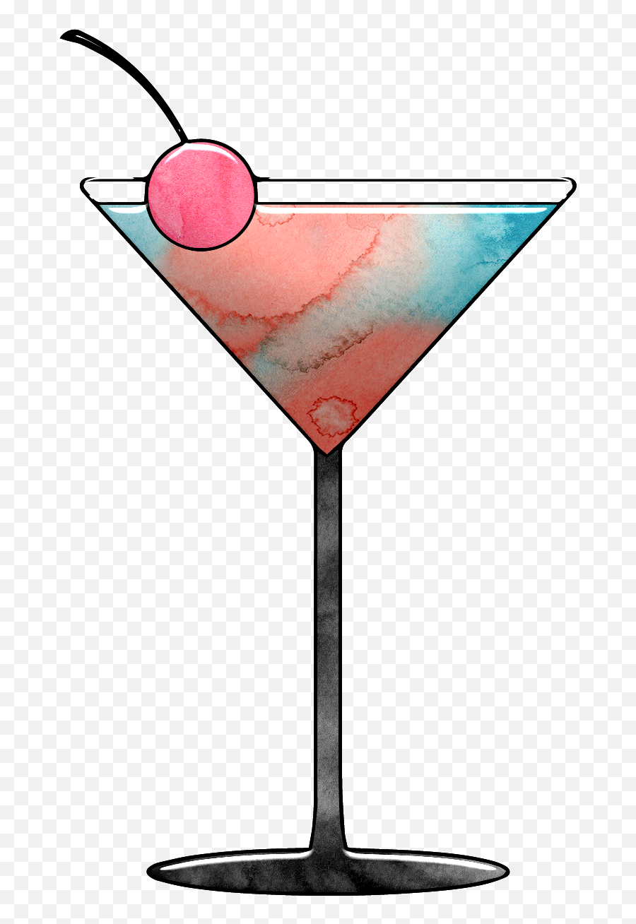 Drink Cocktail Sticker - Martini Glass Emoji,Martini Party Emoji
