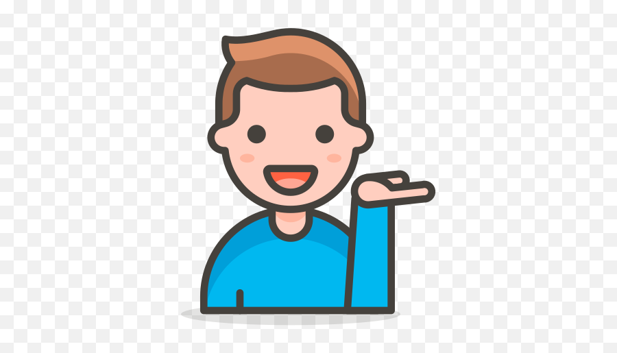 Man Tipping Hand Free Icon Of 780 - Man Shrugging Icon Png Emoji,Man Face Palm Emoji