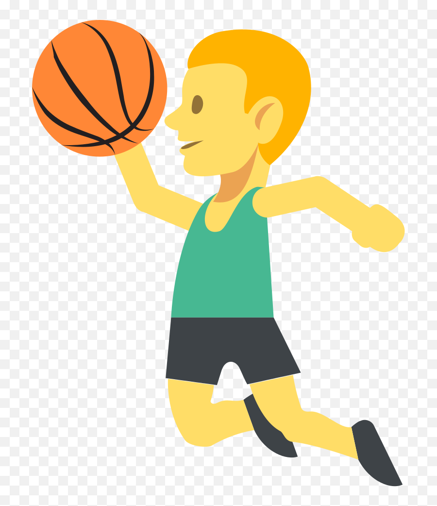 Person With Ball - Emoji Throwing A Basketball,Ball Emoji