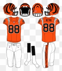 Nfl Reverse Retro Afc South - Revolution Helmets Emoji,Bengals Emoji