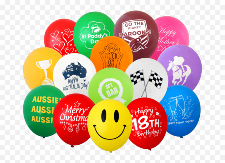Balloons For Special Occasions Specialty Balloons - Happy Emoji,Emoticon Balloons