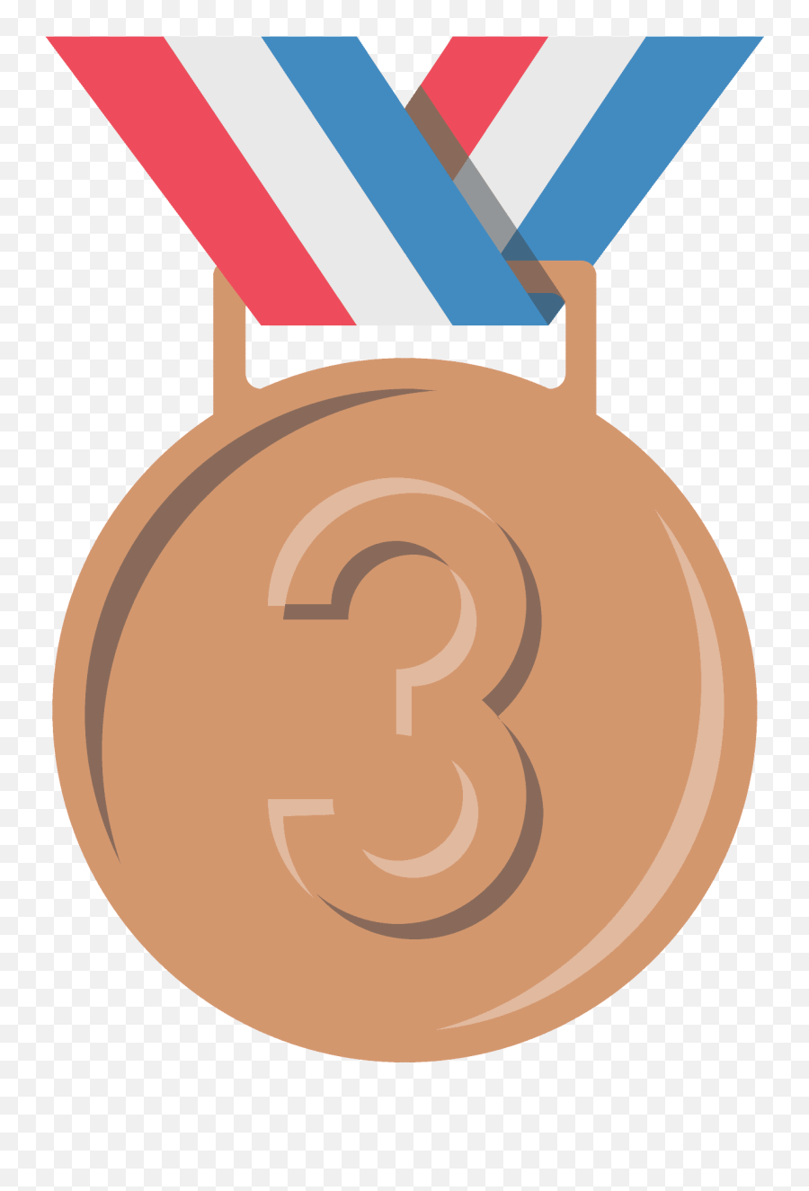 3rd Place Medal Emoji Clipart Free Download Transparent - 3rd Place Medal Emoji,3 Emojis