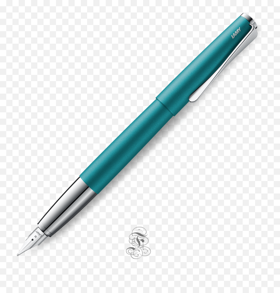 Lamy Studio Fountain Pen Aquamarine - Marking Tool Emoji,Faber Castell Emotion