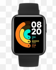 Smartwatch Xiaomi Mi Watch Lite - Xiaomi Smartwatch Mi Watch Lite Black Emoji,100 Emoji Watch