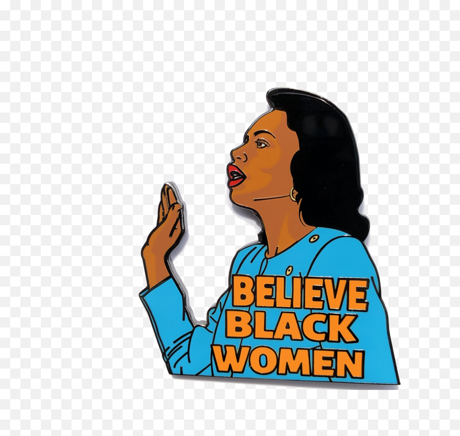 Believe Black Women Pin - Hair Design Emoji,Bonnet Emoji
