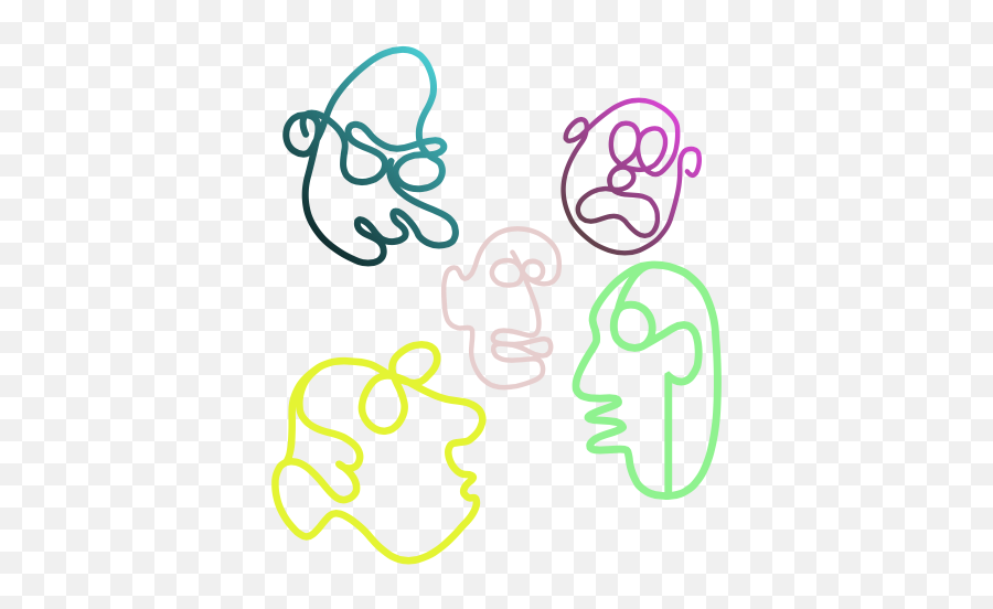 Mrstrange Artist Face - Dot Emoji,Character Emotion Faces