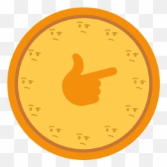 Scrolldrop Thinking - Dot Emoji,Thinkin Emoji