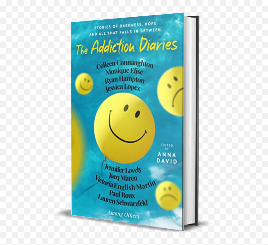 The Addiction Diaries - Girl Talk And Coffee Happy Emoji,Hide Face Emoticon