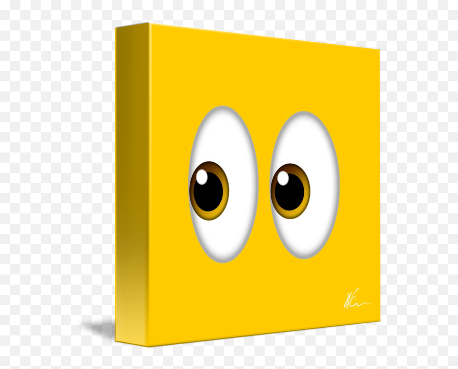 Emoji Side Eyes Pop Art,Emoji Wall Art Designs
