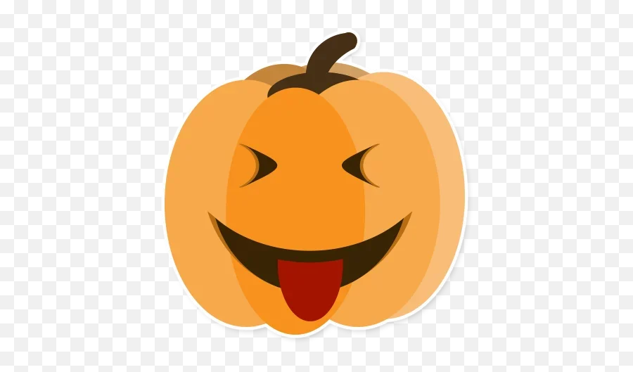 Pumpkin Telegram Stickers - Happy Emoji,Oddworld Emoticon