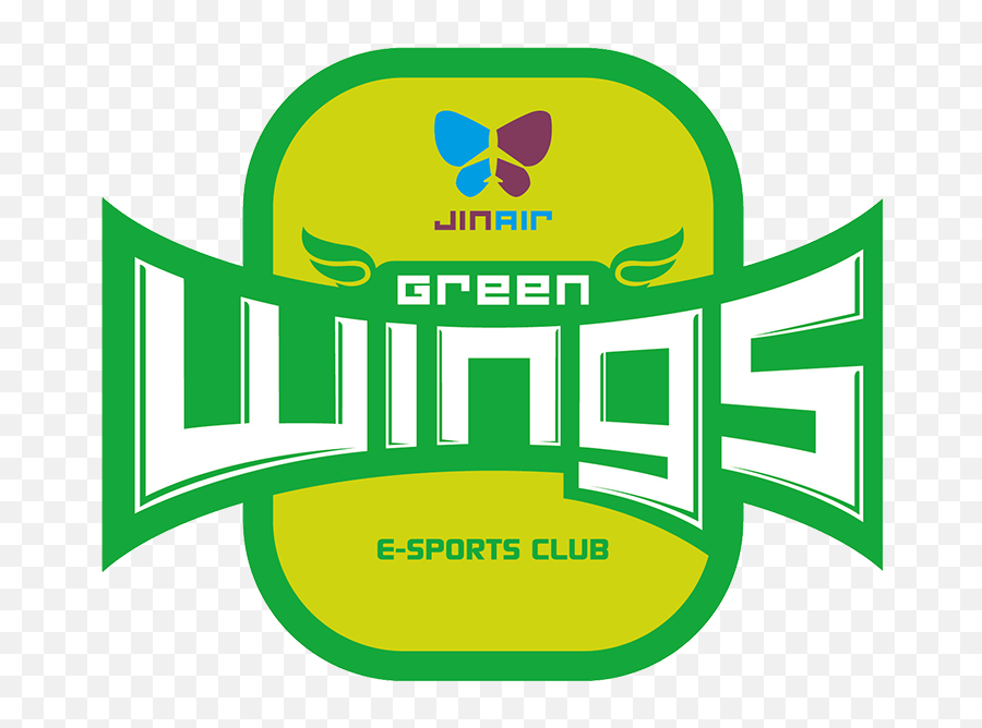 Jin Air Green Wings - Jin Air Green Wings Logo Emoji,Despair Emoticon League Of Legends