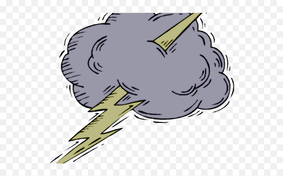 Lightning Clipart Hurricane - Cloud Png Download Full Trueno Png Emoji,Emoji Blitz Lightning Bolt