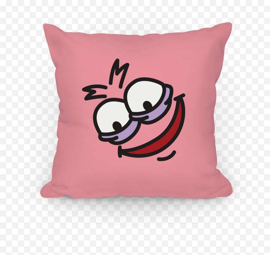 Savage Patrick Pillows Lookhuman - Patrick Mug Emoji,Patrick Star Japanese Emoticon