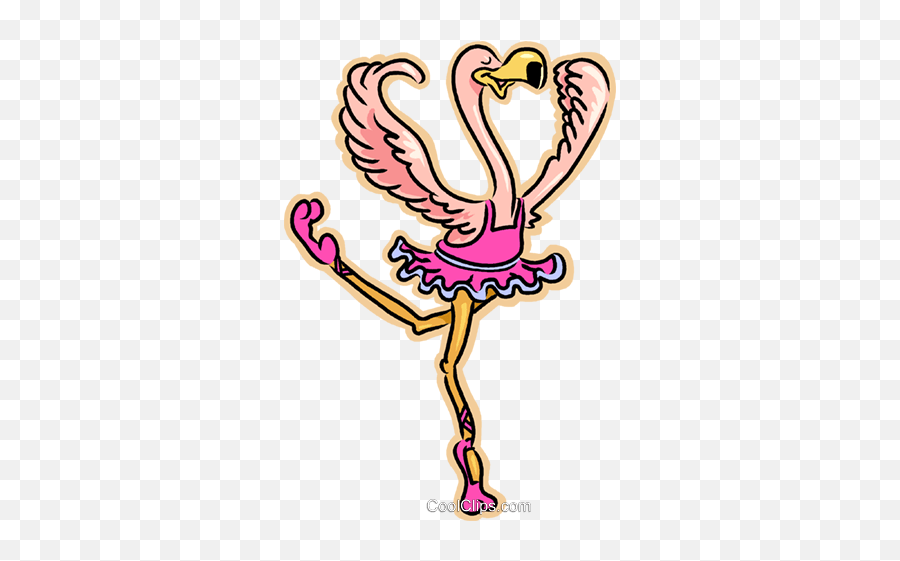 Ballet Dancing Flamingo Royalty Free - Flamingo Coloring Pages Emoji,Ballet Clipart Free Download For Use As Emojis