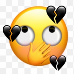 Damn I Hate You Sticker - Emoji Love Edit,Hate You Emoticon