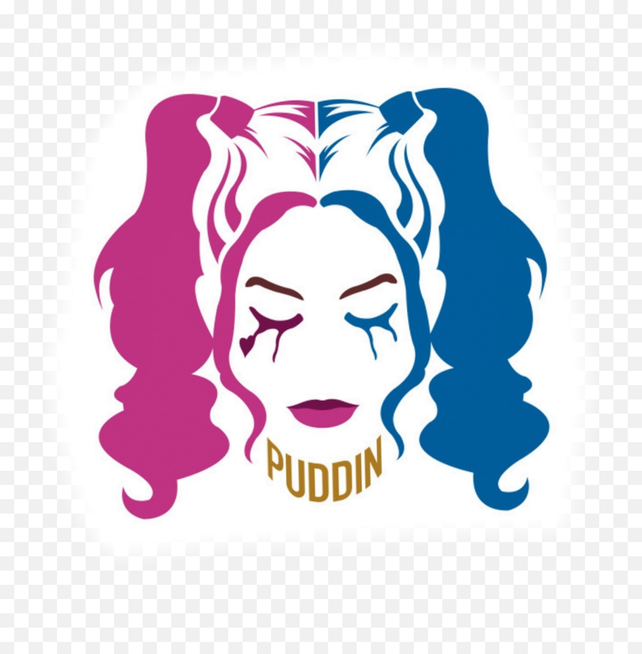 Harleyquinn Joker Sticker - Harley Quinn Svg Emoji,Suicide Squad Emoji Facebook