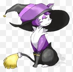 Cat Kitten Witch Wicca Wiccan Pagan - Witch Pokemon Emoji,Emojis That Can Be Used For Wiccans