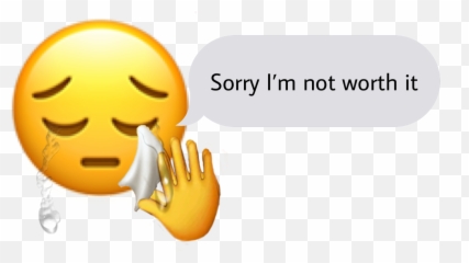 Crysadtearemoji Sticker By Miss Gacha - Mood Off,Emoticon Png Teardrop Smiley