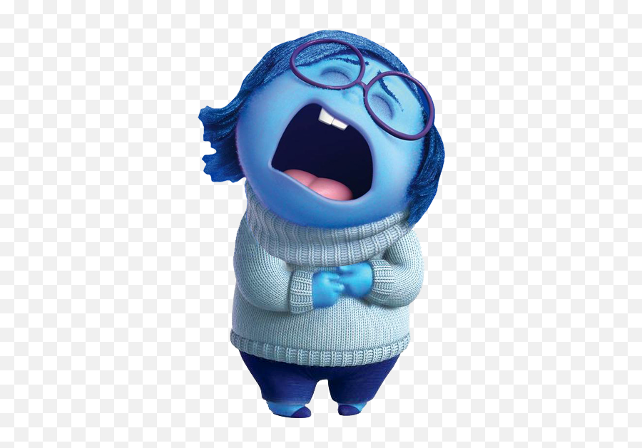 Inside Out Riley Disney Inside Out - Crying Inside Out Sadness Emoji,The Orange Emotion From Inside Out