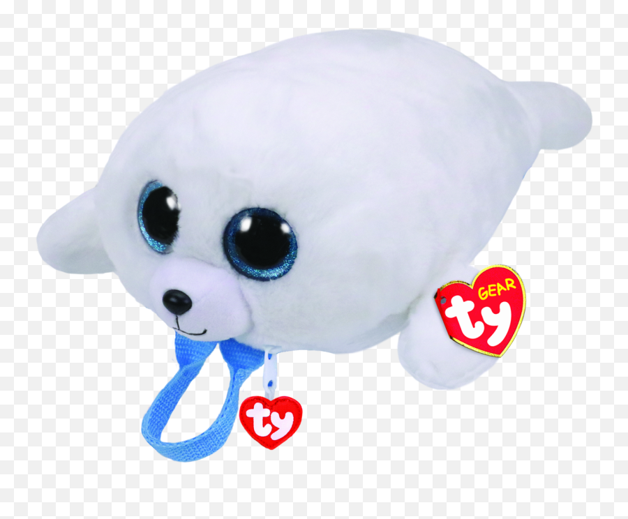 Icy Seal Official Ty Beanie Boos Toys - Ty Beanie Boos Seal Icy Emoji,Stuffed Animal A Lot Of Emojis